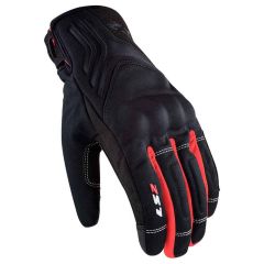 LS2 Jet 2 Textile Gloves Black / Red