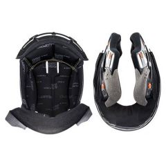 LS2 Replacement Liner Kit Black For FF399 Valiant Helmets