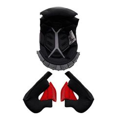 LS2 Replacement Liner Kit Black For FF900 Valiant 2 Helmets
