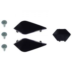 LS2 Peak Screw & Cover Kit Gloss Black For Explorer MX701 Helmets