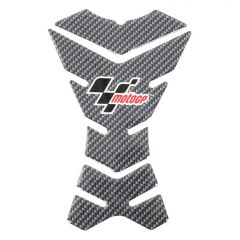 Official MotoGP 3 Piece Motorcycle Motorbike Tank Pad Protector Carbon New 