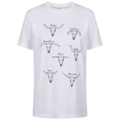 MotoBull Bull Types T-Shirt White