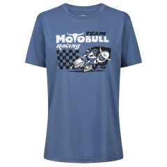 MotoBull Racing Team T-Shirt Faded Denim