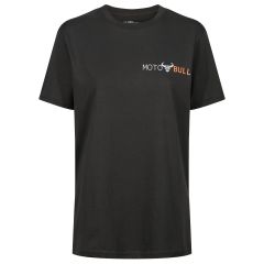 MotoBull Logo T-Shirt Ash Black