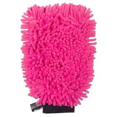 Muc-Off 2 In 1 Chennile Microfibre Washing Mitt Pink