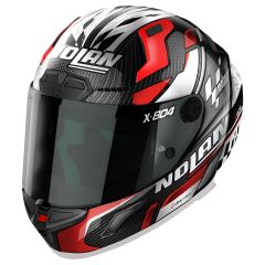 Nolan X804 RS Ultra Carbon Moto GP Carbon / White