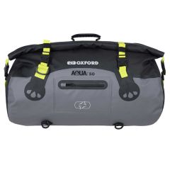 Oxford Aqua T50 Roll Bag Black / Grey / Fluo Yellow - 50 Litres