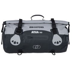 Oxford Aqua T50 Roll Bag Grey / Black - 50 Litres
