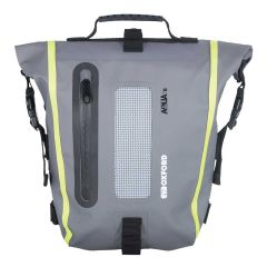 Oxford Aqua T8 Tail Bag Black / Grey / Fluo Yellow - 8 Litres