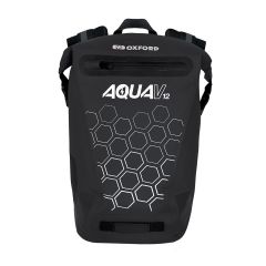 Oxford Aqua V12 Waterproof Backpack Black - 12 Litres