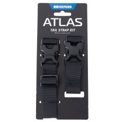 Oxford Tail Straps Kit Black For Atlas Advanced Tour Packs