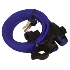Oxford Cable Lock Blue - 1.8 m x 12 mm