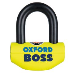 Oxford Boss Disc Lock Fluo Yellow - 12.7 mm Shackle