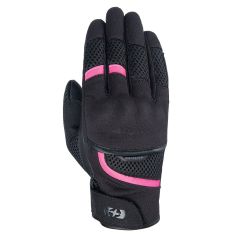 Oxford Brisbane Ladies Textile Gloves Black / Pink