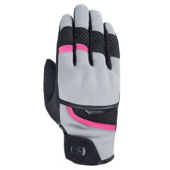 Oxford Brisbane Ladies Textile Gloves Grey / Pink / Black