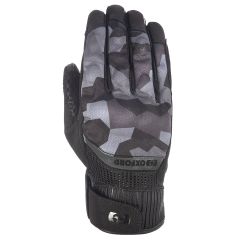 Oxford Byron Summer Mesh Textile Gloves Camo Grey / Black