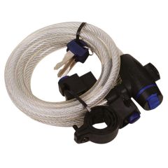 Oxford Cable Lock Clear - 1.8 m x 12 mm