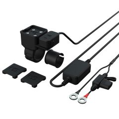 Oxford CLIQR USB Type C Handlebar Mount Kit Black