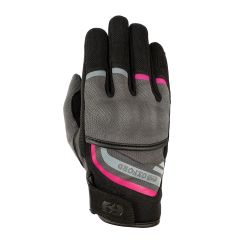 Oxford Dakar 1.0 Ladies Summer Riding Textile Gloves Silver / Black