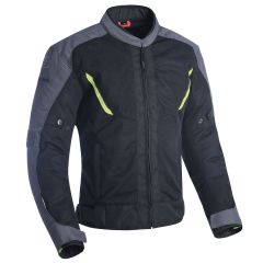 Oxford Delta 1.0 Air Short Textile Jacket Black / Grey / Fluo Yellow