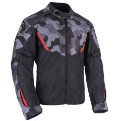 Oxford Delta 1.0 Short Textile Jacket Camo Grey / Black