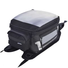 Oxford F1 Strap On Magnetic Small Tank Bag Black / Grey - 18 Litres