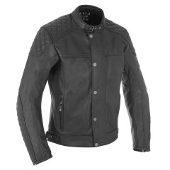 Oxford Hampton Leather Jacket Black