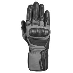 Oxford Hexham Leather Gloves Grey / Black