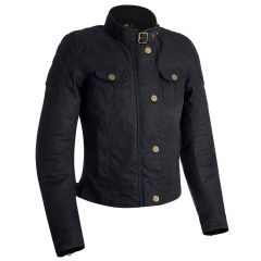 Oxford Holwell 1.0 Ladies Waxed Cotton Jacket Onyx Black