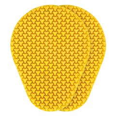 Oxford Pair Of Level 2 Dynamic Shoulder / Elbow / Knee Insert Protector Yellow - 162mm X 212mm