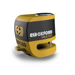 Oxford Micro XA5 Alarm Disc Lock Yellow / Black