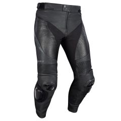 Oxford Nexus 1.0 Leather Trousers Stealth Black