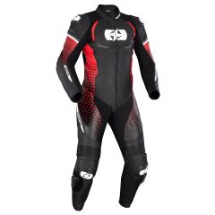 Oxford Nexus 1.0 One Piece Leather Suit Black / Red