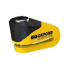 Oxford Quartz XD6 Disc Lock Yellow / Black With 6mm Locking Pin