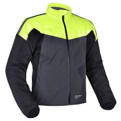 Oxford Rainseal Pro Over Jacket Grey / Black / Fluo Yellow