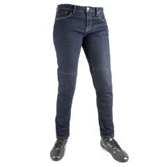 Oxford Original Approved Ladies Slim Fit Riding Denim Jeans Rinse Wash Blue