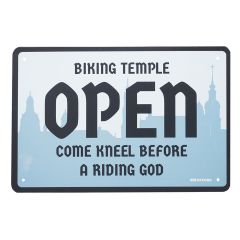 Oxford Temple Garage Metal Sign - 30cm x 20cm x 0.25mm