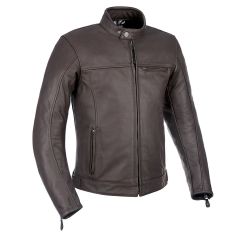 Oxford Walton Leather Jacket Brown