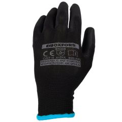Oxford PU Coated Workshop Gloves Blue / Black - XXL