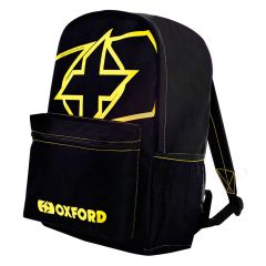 Oxford X Rider Essential Backpack Black / Fluo Yellow - 15 Litres