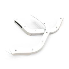 Qwart Converter Trim Accessory Kit for Phoenix Standard / Slick Helmets Gloss White