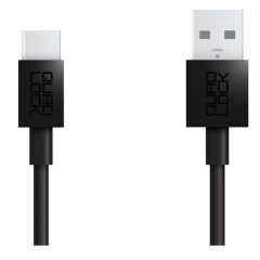Quad Lock Phone USB-A To USB-C Charging Cable Black - 1.5m