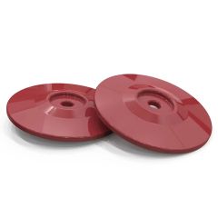 Qwart Visor Washer Accessory Kit For Phoenix Standard / Slick Helmets Cherry Red