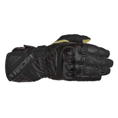 Racer Multi Top 2 Leather Gloves Black