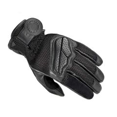 Racer Net Textile Gloves Black