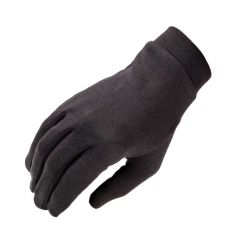 Racer Silk Under Gloves Black