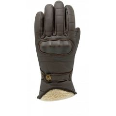 Racer Flynn 3 Winter Leather Gloves Brown