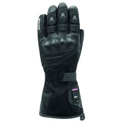 Racer Heat 4 F Ladies Heated Leather Gloves Black