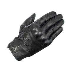 Racer Verano Leather Gloves Black