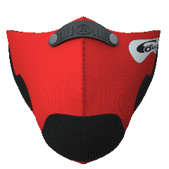 Respro Foggy Anti-Fog Face Mask Red